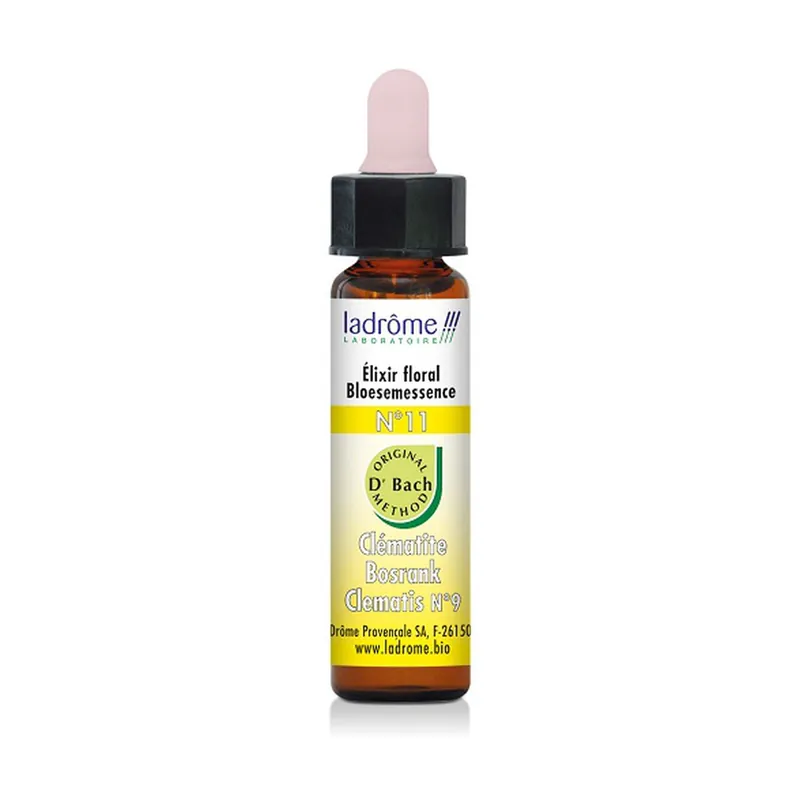 Popular N ° 11 Organic Clematis 10 ml of floral elixir Ladrome