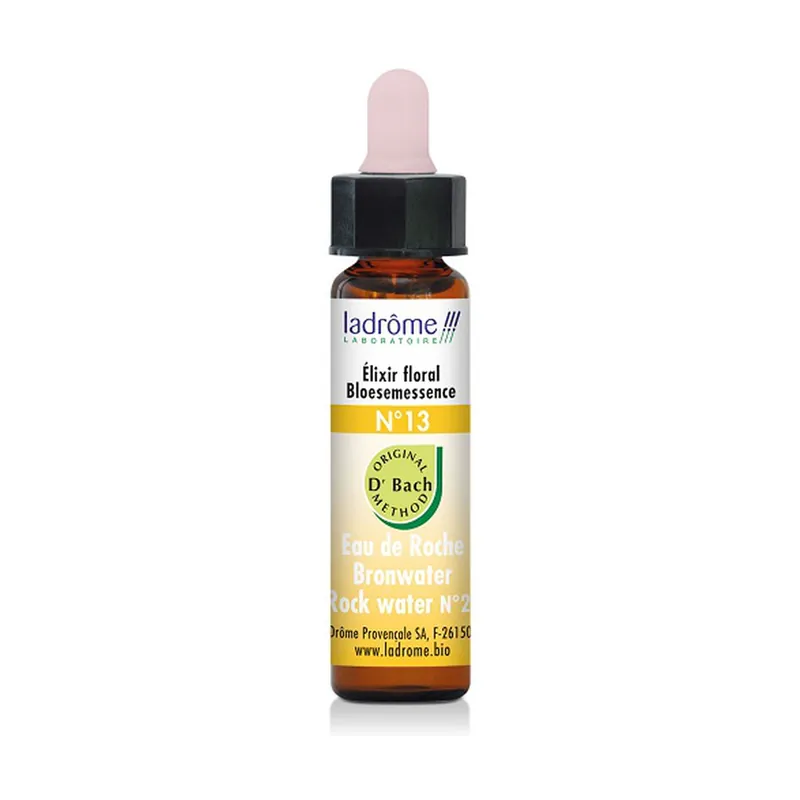 Price Cut N ° 13 Organic Rock Water 10 ml of floral elixir Ladrome