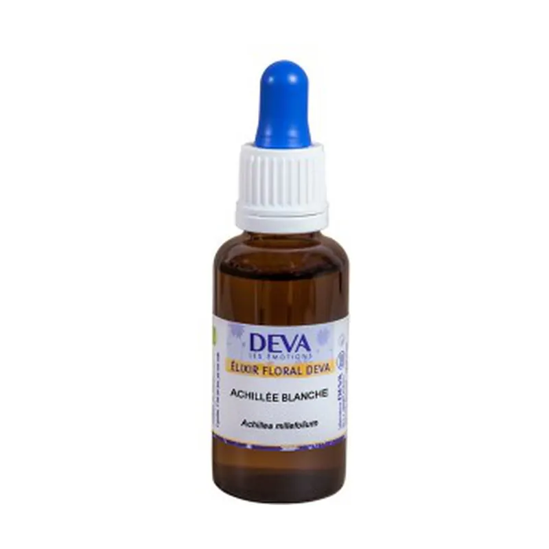 Organic White Achillea 30 ml of floral elixir Deva Last Chance