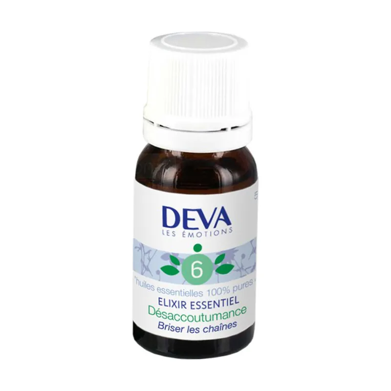 Synergy of Essential Oils N ° 6 Organic Addiction 5 ml of floral elixir Deva Last Chance