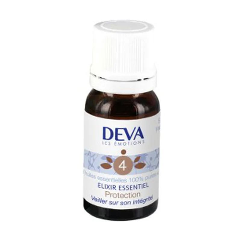 Synergy of Essential Oils N ° 4 Organic Protection 5 ml of floral elixir Deva Don't Miss Out