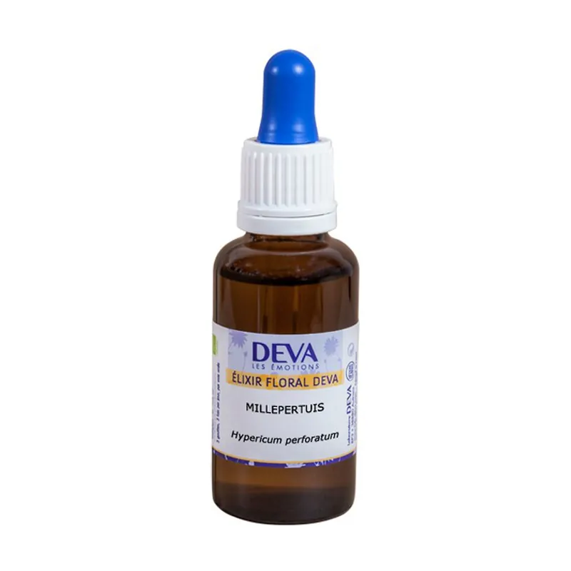 Certified Organic St. John‘s Wort 30 ml of floral elixir Deva