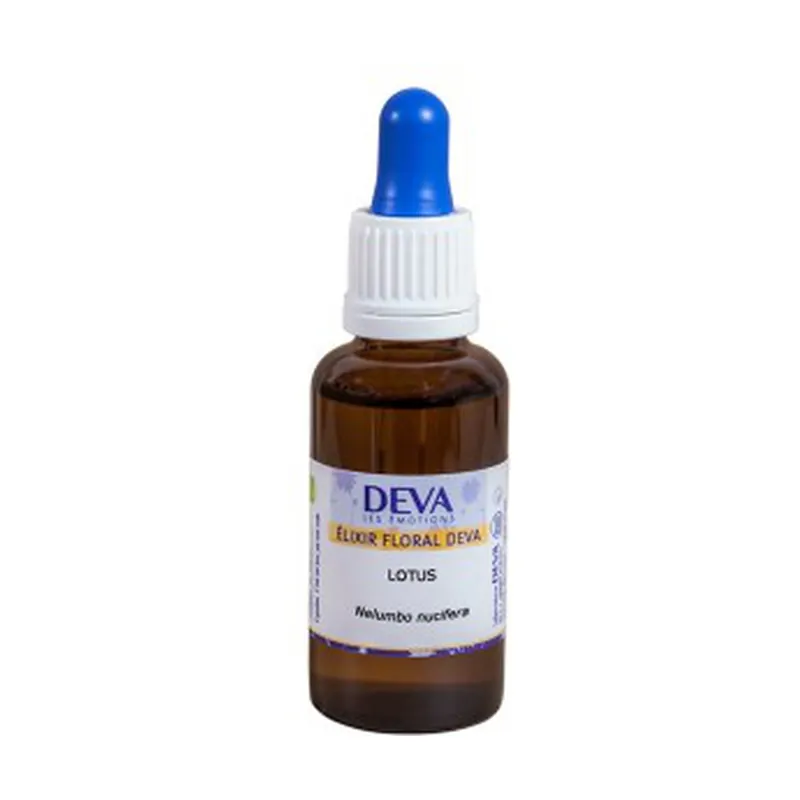 Secure Checkout Organic Lotus 30 ml of floral elixir Deva