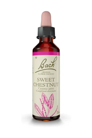 Bach® Flowers Original Sweet Chestnut (Chestnut) 20 ml of floral elixir Fleurs de Bach® Original Fast Shipping