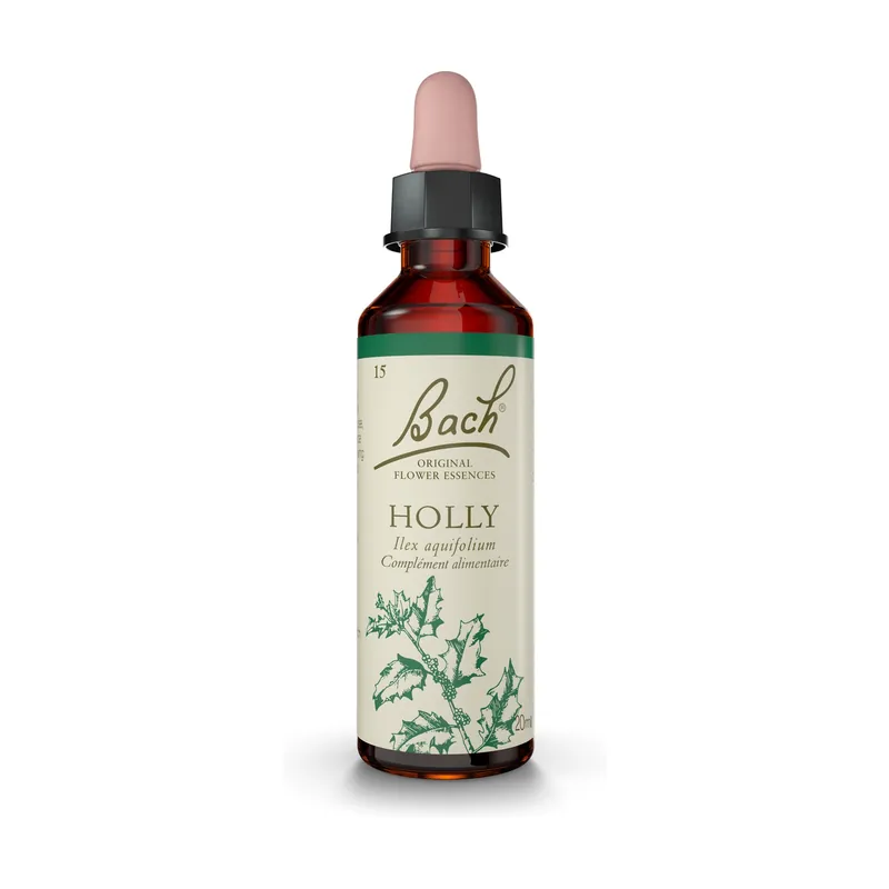 Bach® Flowers Original Holly (Holly) 20 ml of floral elixir Fleurs de Bach® Original New Release