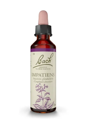 Bach® Flowers Original Impatiens (Impatiens) 20 ml of floral elixir Fleurs de Bach® Original Affordable