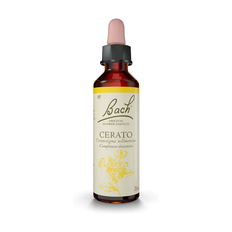Final Sale Bach® Original Cerato Flowers (Plumbago) 20 ml of floral elixir Fleurs de Bach® Original