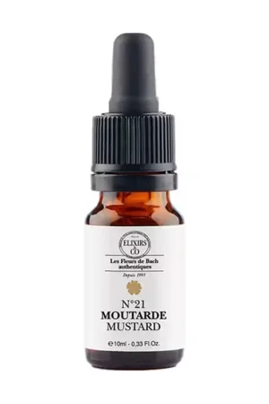 Bach elixir 21 mustard 10 ml of floral elixir Elixirs & Co One Day Deal