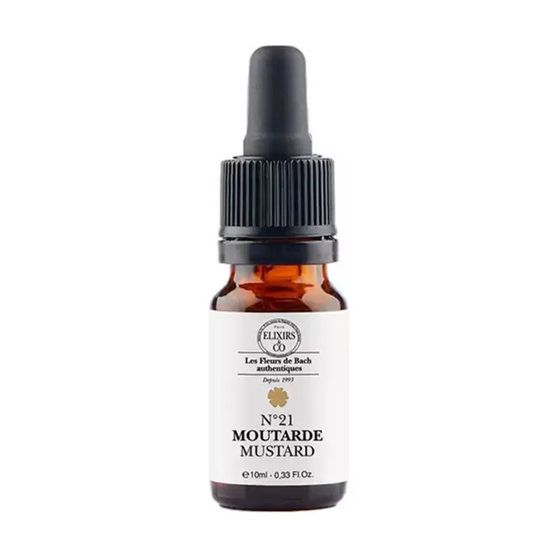 Bach elixir 21 mustard 10 ml of floral elixir Elixirs & Co One Day Deal
