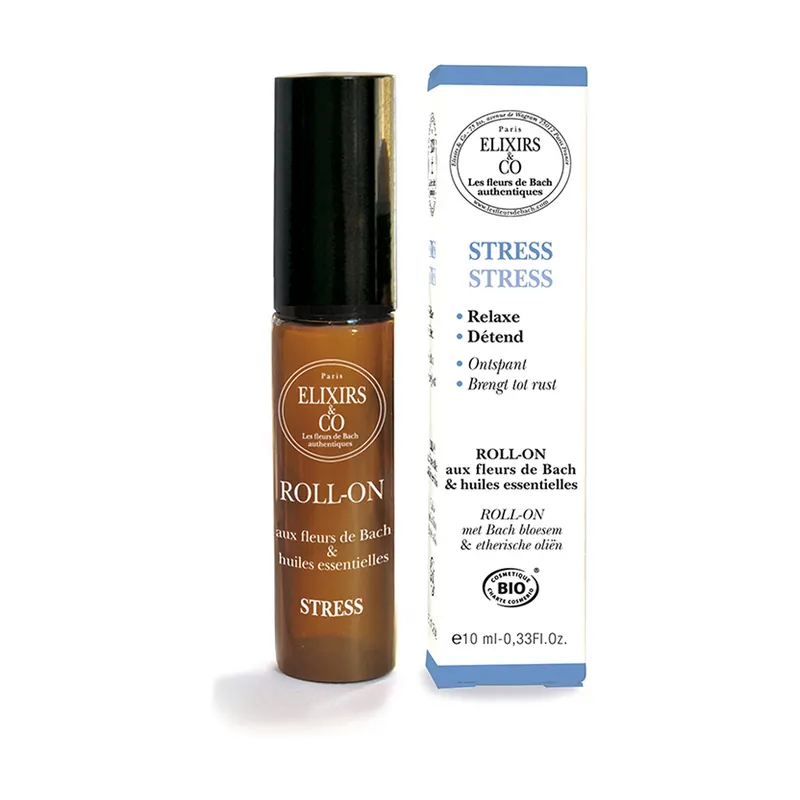 Roll-on stress bio essential oils 10 ml of floral elixir Elixirs & Co Grab Now