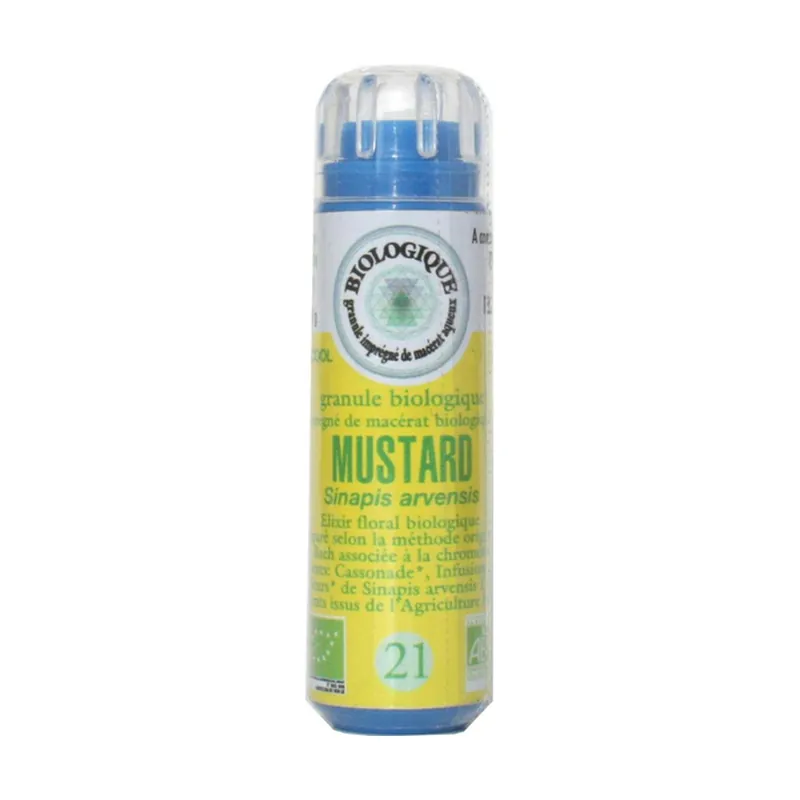 Final Sale Bach flowers Nº21 mustard 130 granules Kosmeo