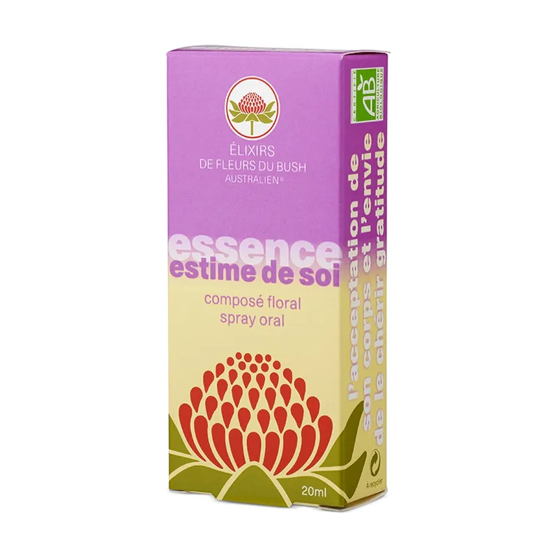 Crafted Floral Compound Self-esteem 20 ml of floral elixir Love System Bush