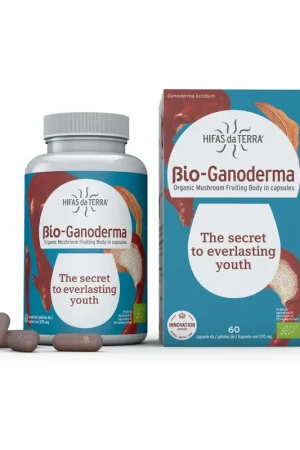 Limited Time Bio-Ganoderma 60 vegetable capsules Hifas da Terra