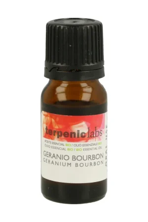 Bargain Essential Oil Geranium Bourbon Bio 10 ml of essential oil Terpenic