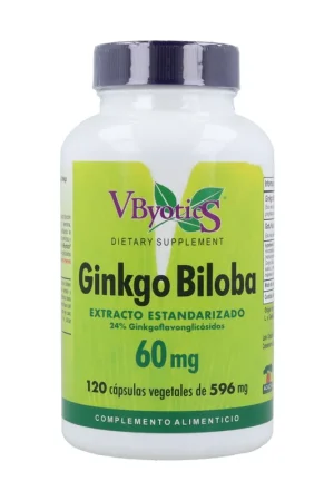 Save Now Ginkgo Biloba 120 capsules Vbyotics