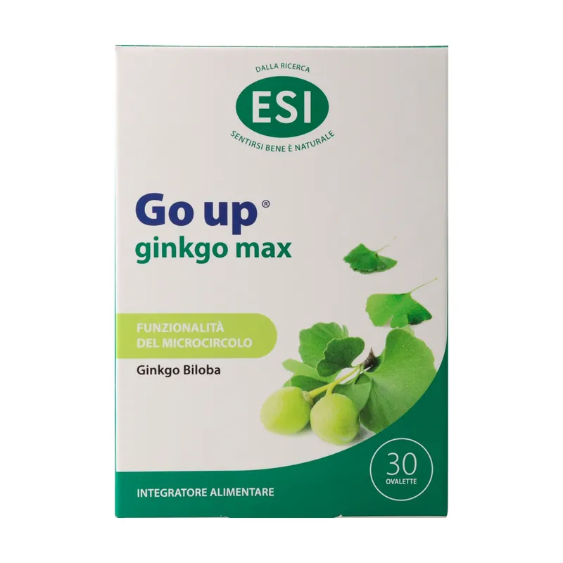 Go up Ginkgo max 30 tablets ESI Seasonal Sale