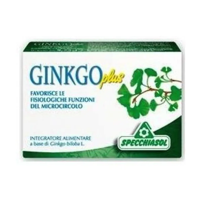 Professional Grade Ginkgo plus 30 tablets Specchiasol