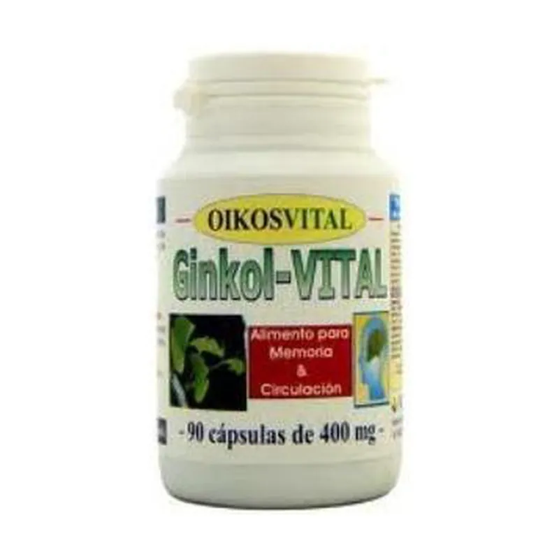 Authentic Ginkol Vital 90 tablets of 400mg Oikos