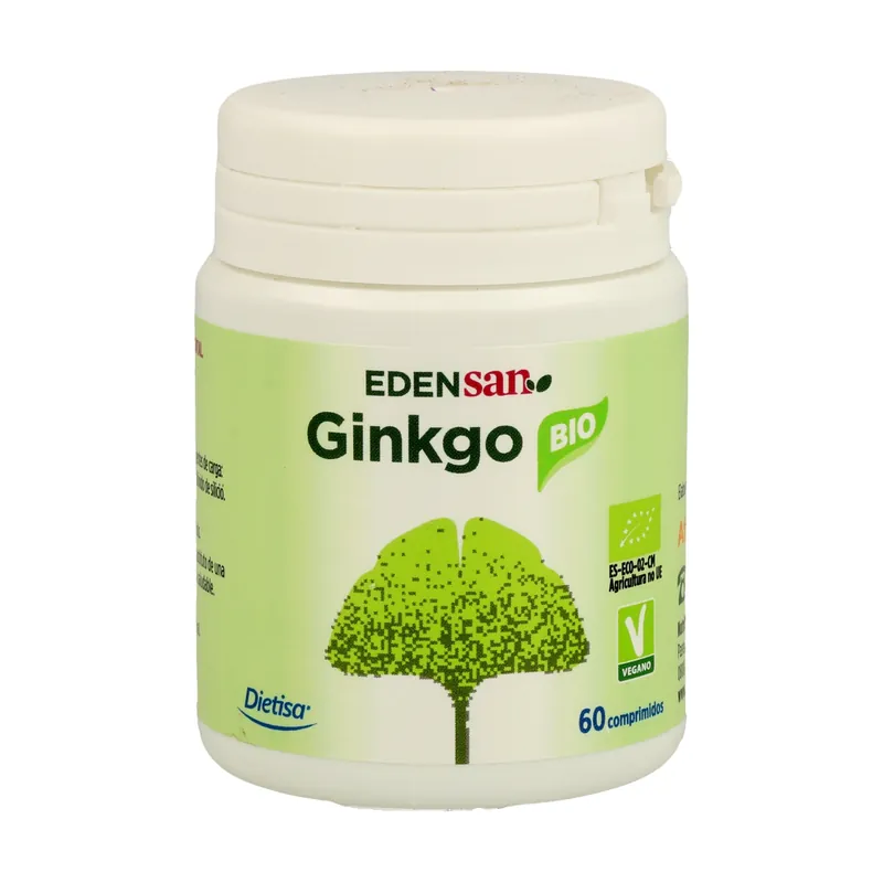 Edensan Ginkgo Bio 60 tablets Dietisa Crafted