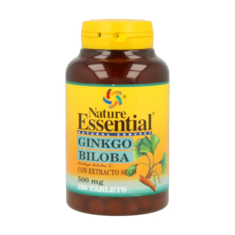 In Demand Ginkgo Biloba 250 tablets of 500mg Nature Essential