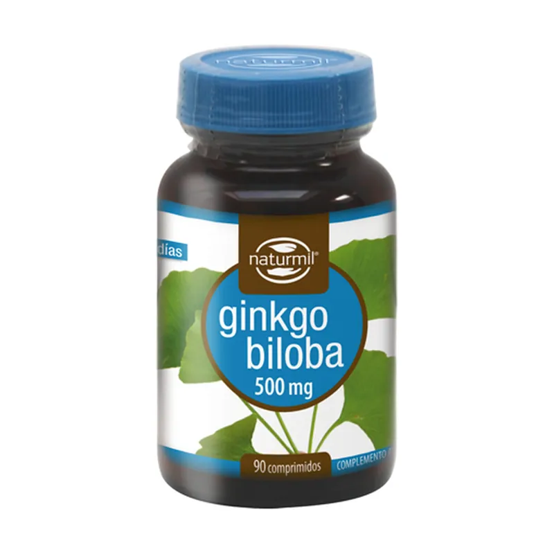Certified Ginkgo Biloba 90 tablets of 500mg Naturmil