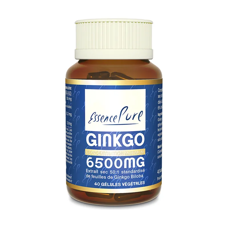 Ginkgo 6500mg 40 capsules Apinature Exclusive Offer