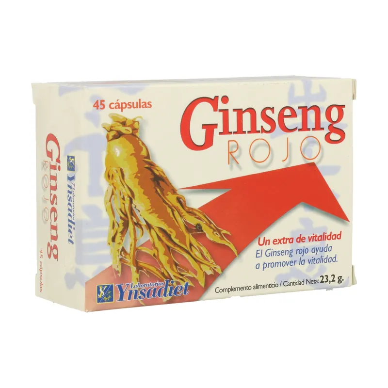 Korean Red Ginseng 45 capsules of 500mg Ynsadiet Exclusive Offer