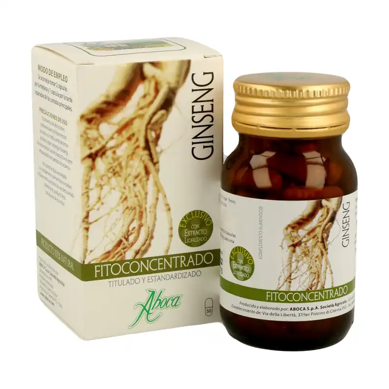 Same Day Shipping Ginseng Phytoconcentrate 50 capsules Aboca