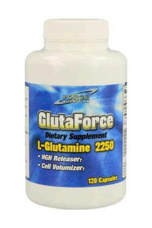 Factory Price L-glutamine 120 capsules of 750mg Nutri-Force
