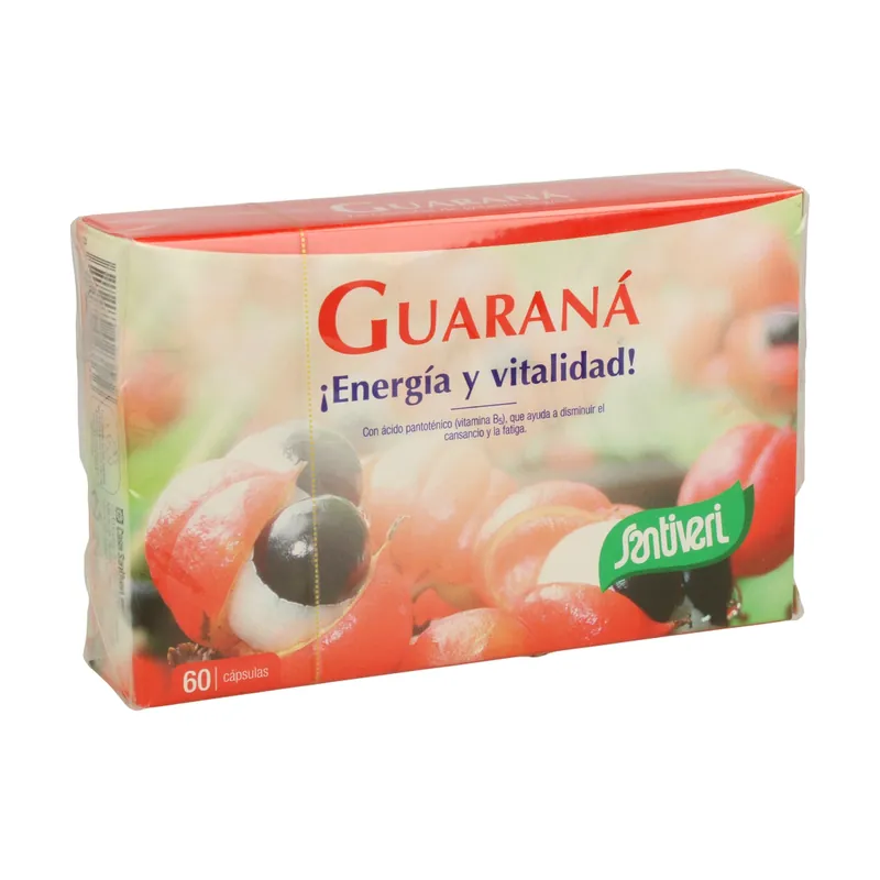 Save Now Guarana 60 capsules Santiveri