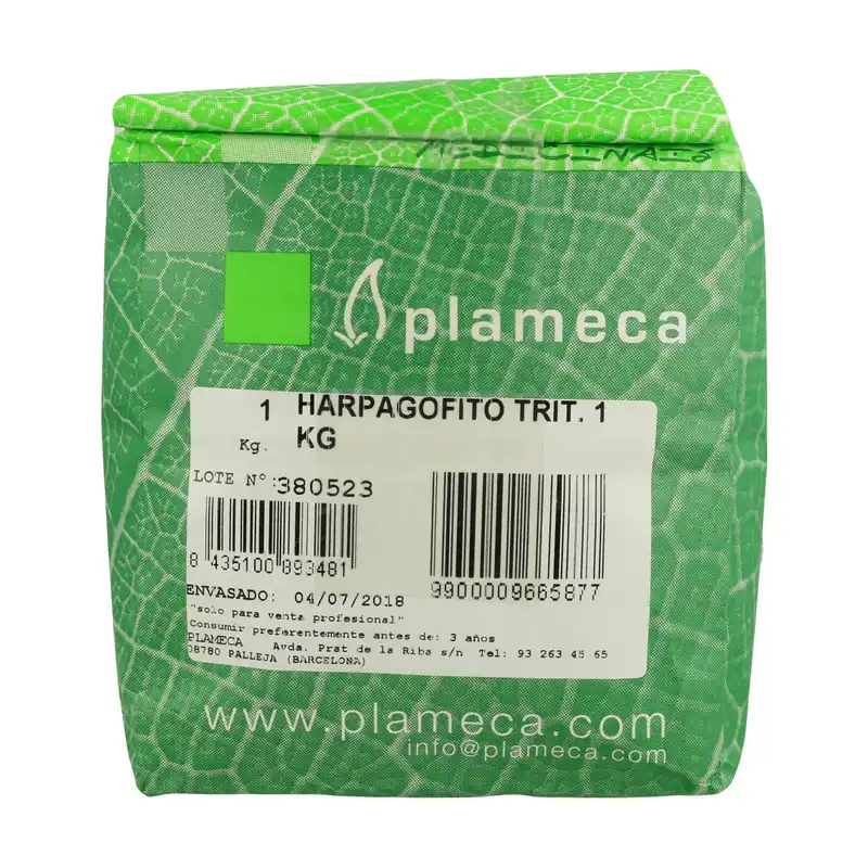Buy Direct Shredded Herpagophyte Herb 1 kg Plameca