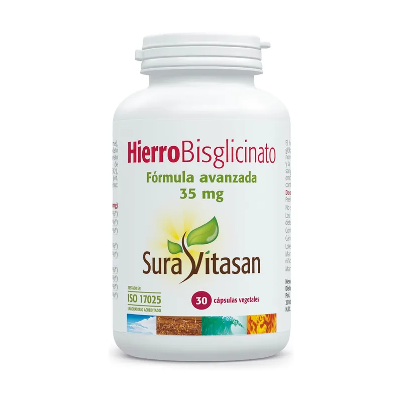 Iron Bisglycinate 30 caps. Sura Vitasan Markdown