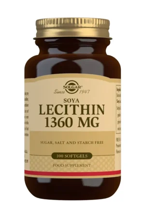 Soy Lecithin 100 softgels of 1360mg (1360mg) Solgar Best Price
