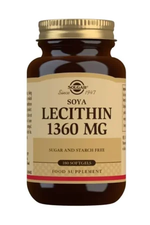Genuine Soy Lecithin 180 softgels of 1360mg (1360mg) Solgar