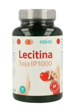 Free Returns Soy Lecithin Ip 1000 90 softgels of 1000mg Sakai