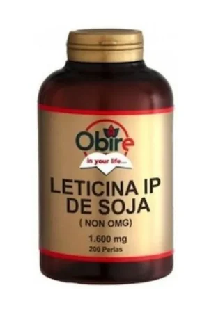 Super Sale Soy lecithin 200 softgels of 1200mg Obire