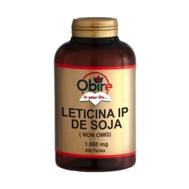 Super Sale Soy lecithin 200 softgels of 1200mg Obire