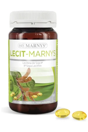 While Supplies Last Soy Lecithin-Lecitmar 60 softgels of 1200mg MARNYS®