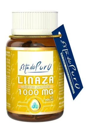 Flaxseed 1000mg 60 softgels of 710mg Estado Puro Fast Shipping