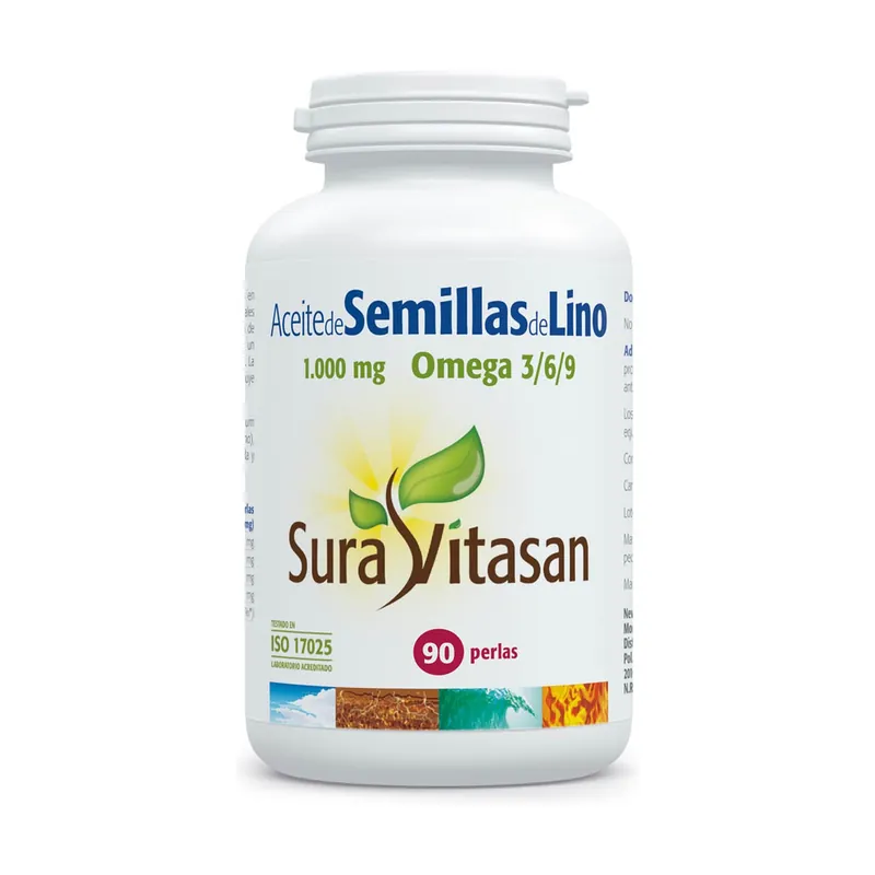 Special Discount Flax Seed Oil 90 softgels of 1000mg Sura Vitasan
