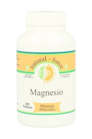 Free Returns Magnesium 100 tablets of 500mg Nutri-Force