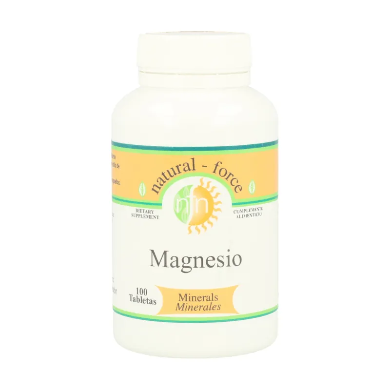 Free Returns Magnesium 100 tablets of 500mg Nutri-Force