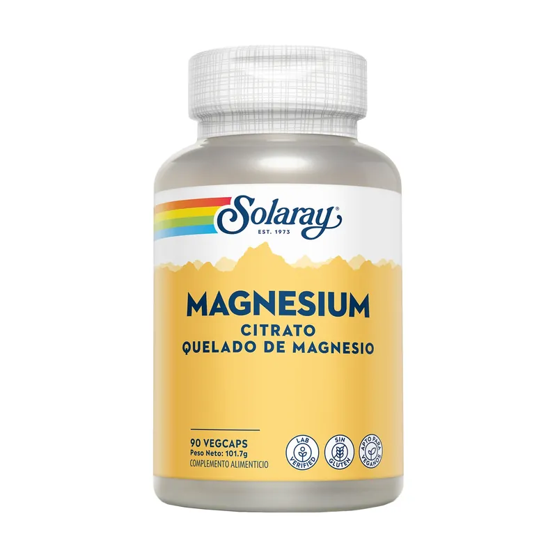 Best Choice Magnesium 90 vegetable capsules Solaray