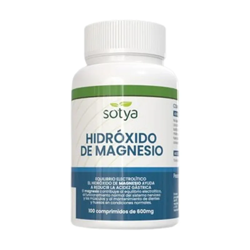 Clearance Magnesium hydroxide 100 tablets of 600mg Sotya