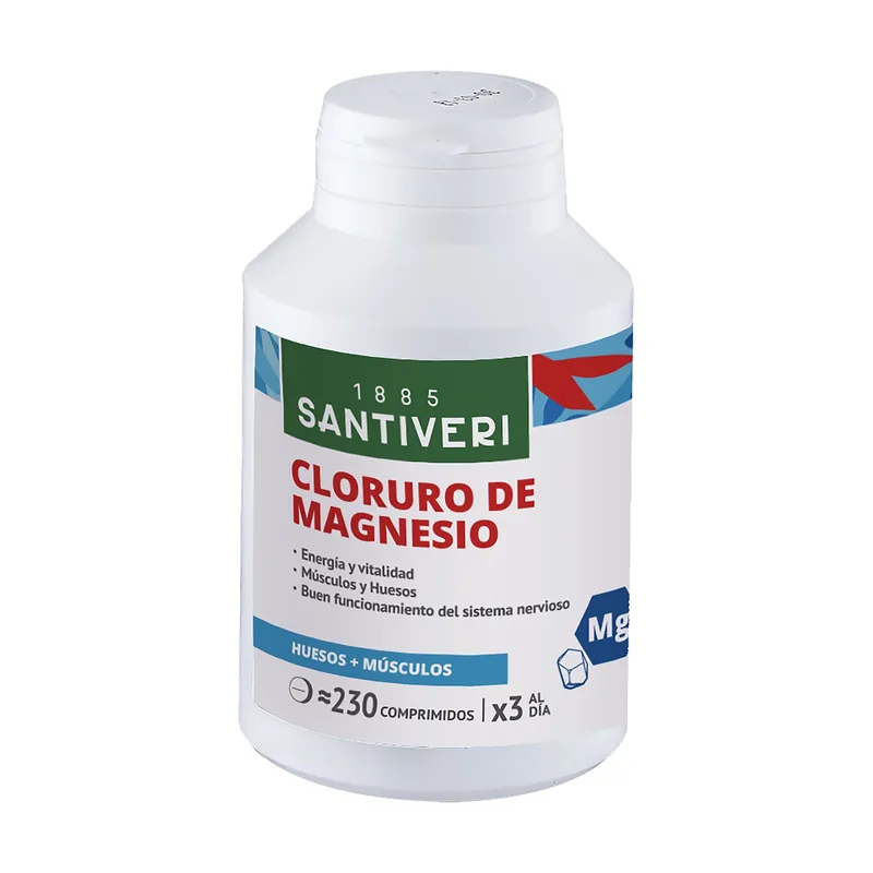 Magnesium chloride 230 tablets of 100mg Santiveri Deal