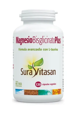 Don't Miss Out Magnesium Bisglycinate Plus 120 vegetable capsules Sura Vitasan