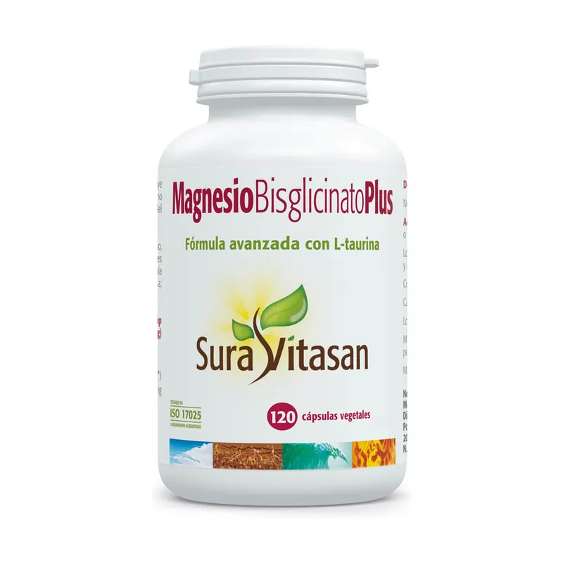 Don't Miss Out Magnesium Bisglycinate Plus 120 vegetable capsules Sura Vitasan