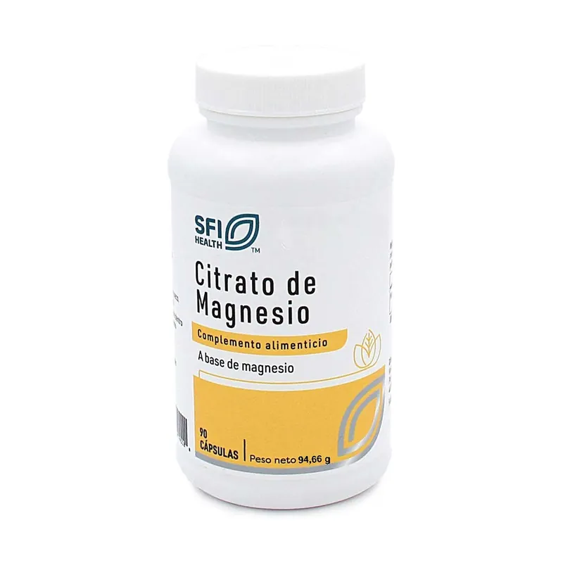 Magnesium Citrate 90 capsules SFI Health/Klaire Labs Special Discount