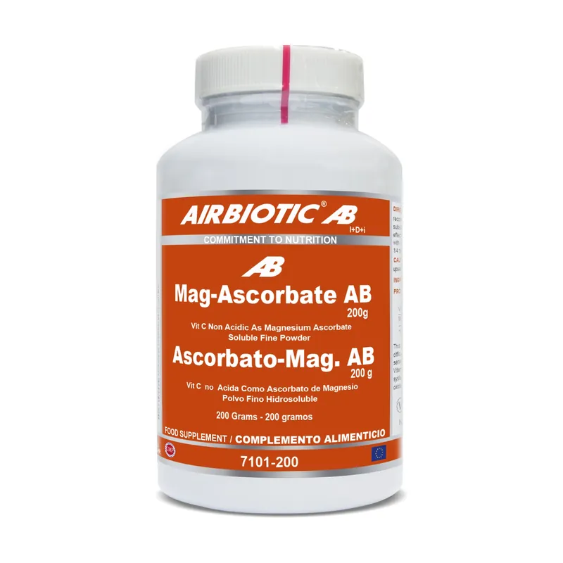 Popular Magnesium Ascorbate 200 g of powder Airbiotic