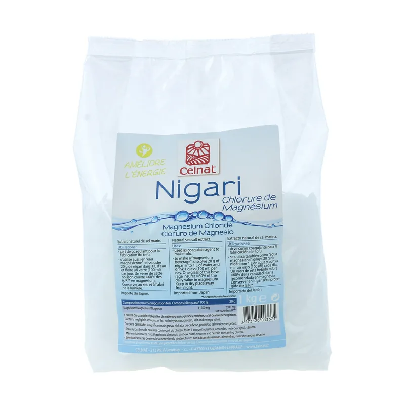Genuine Nigari - magnesium chloride 1 kg Celnat